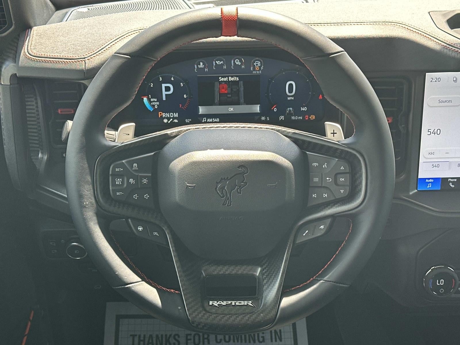 2026 Ford Bronco RAPTOR 4 DOOR ADVANCED 4X