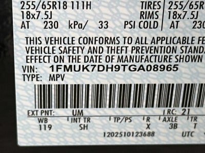 2026 Ford Explorer ACTIVE RWD