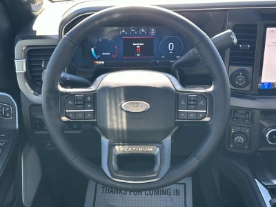 2025 Ford Super Duty F-350 SRW PLATINUM 4WD CREW CAB