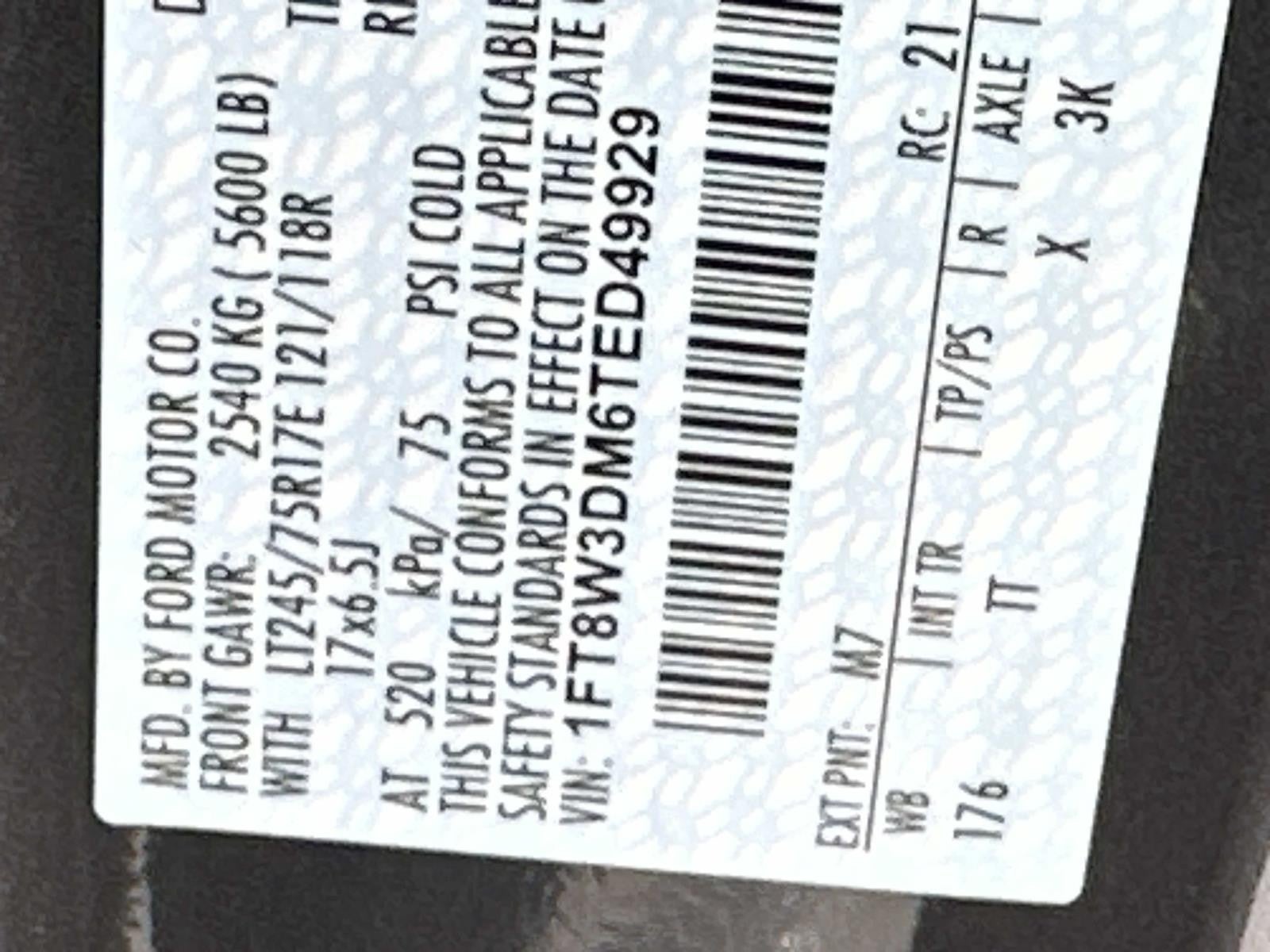 2026 Ford Super Duty F-350 DRW PLATINUM 4WD CREW CAB 8'