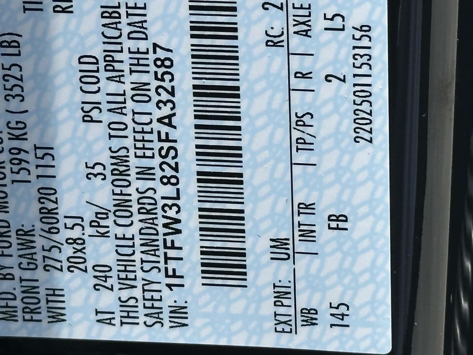 2025 Ford F-150 XLT 4WD SUPERCREW 5.5'