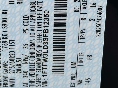 2025 Ford F-150 XLT 4WD SUPERCREW 5.5' BO