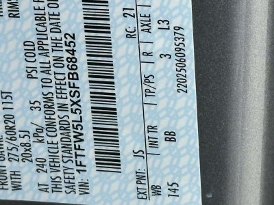 2025 Ford F-150 LARIAT 4WD SUPERCREW 5.5'