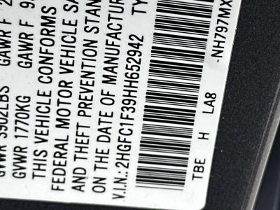 2017 Honda Civic Sedan SEDAN