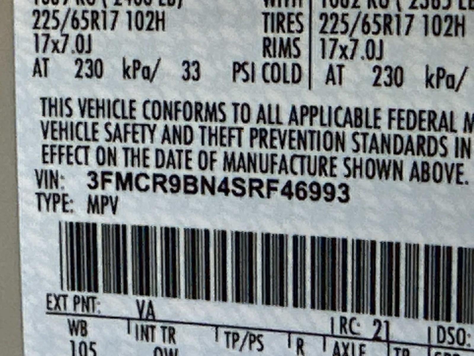 2025 Ford Bronco Sport BIG BEND 4X4